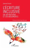L'écriture inclusive en définitions et en arguments (eBook, ePUB)