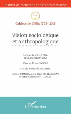 Cover Vision sociologique et anthropologique (eBook, ePUB)