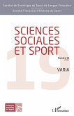 Sciences sociales et sport (eBook, ePUB)