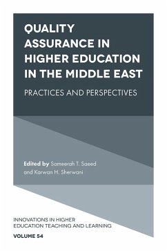 Cover Quality Assurance in Higher Education in the Middle East (eBook, ePUB)