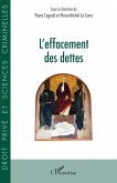 L'effacement des dettes (eBook, ePUB)