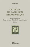 Critique de la raison philosophique (eBook, PDF) Critique de la raison philosophique (eBook, PDF)