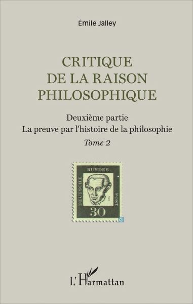 Critique de la raison philosophique (eBook, PDF)
