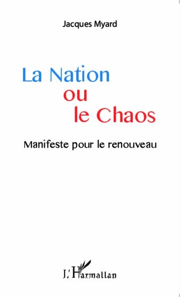 La Nation ou le Chaos (eBook, PDF)
