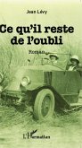 Ce qu'il reste de l'oubli (eBook, PDF)