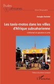 Les taxis-motos dans les villes d'Afrique subsaharienne (eBook, PDF)