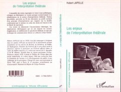 Cover Les enjeux de l'interprétation théâtrale (eBook, PDF)