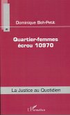 Quartier-femmes écrou 10970 (eBook, PDF)