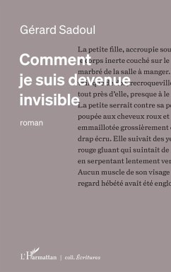 Cover COMMENT JE SUIS DEVENUE INVISIBLE (eBook, PDF)