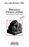 Romances d'amour profane (eBook, PDF) Romances d'amour profane (eBook, PDF)