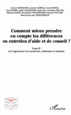 Cover Comment mieux prendre en compte les différences en entretien d'aide et de conseil ? (eBook, PDF)