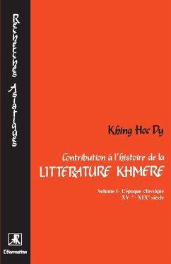 Cover Contribution à l'histoire de la littérature khmère (eBook, PDF)