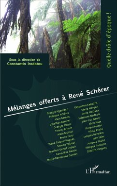 Cover Mélanges offerts à René Schérer (eBook, PDF)