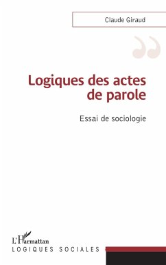 Cover Logiques des actes de parole (eBook, ePUB)