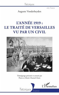 Cover L'année 1919 : le traité de Versailles vu par un civil (eBook, ePUB)