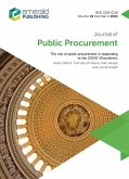 Role of Public Procurement in Responding to the COVID-19 Pandemic (eBook, PDF)