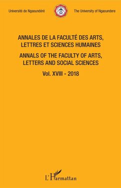Cover Annales de la faculté des arts, lettres et sciences humaines Vol XVIII - 2018 (eBook, PDF)