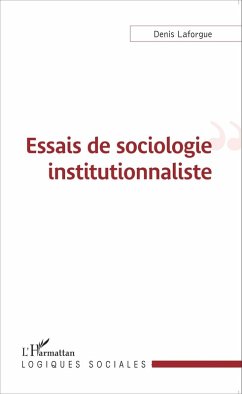 Cover Essais de sociologie institutionnaliste (eBook, PDF)