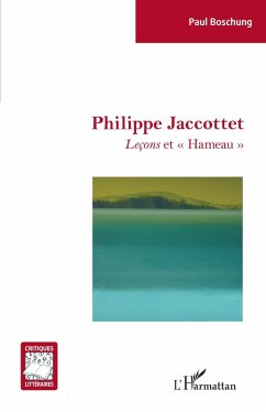 Philippe Jaccottet (eBook, PDF) - Boschung
