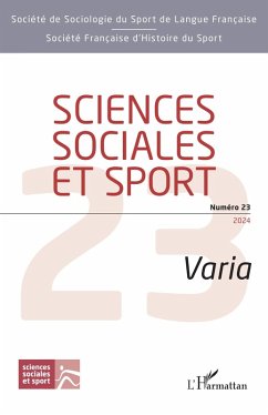 Cover Sciences sociales et sport (eBook, PDF)