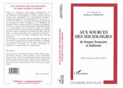 Cover Aux sources des sociologies de langue française et italienne (eBook, PDF)
