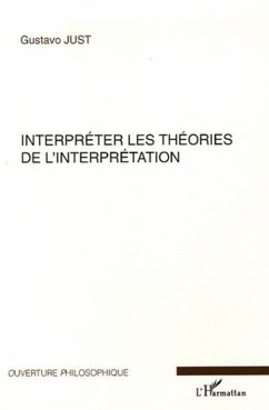 Cover Interpréter les théories de l'interprétation (eBook, ePUB)