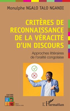 Cover Critères de reconnaissance de la véracité d'un discours (eBook, PDF)