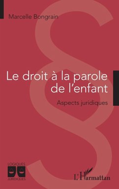 Cover Le droit à la parole de l'enfant (eBook, PDF)