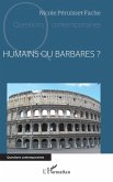 Humains ou Barbares ? (eBook, PDF)