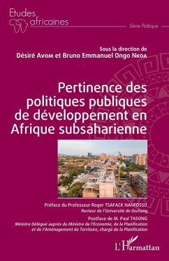 Cover Pertinence des politiques publiques de développement en Afrique subsaharienne (eBook, ePUB)
