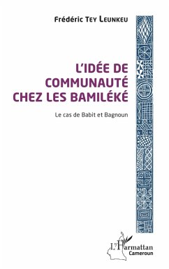 Cover L'idée de communauté chez les Bamiléké (eBook, ePUB)
