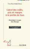 Calcul des coûts, prix et marges à la portée de tous (eBook, PDF)
