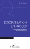 L'organisation en procès (eBook, ePUB)