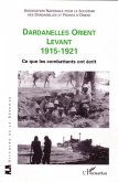Dardanelles orient Levant 1915-1921 (eBook, ePUB)