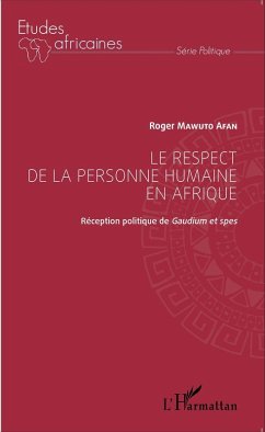 Cover Le respect de la personne humaine en Afrique (eBook, PDF)