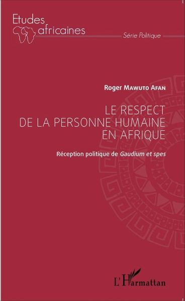 Le respect de la personne humaine en Afrique (eBook, PDF)
