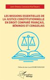 Les missions essentielles de la justice constitutionnelle en droit comparé (eBook, PDF)