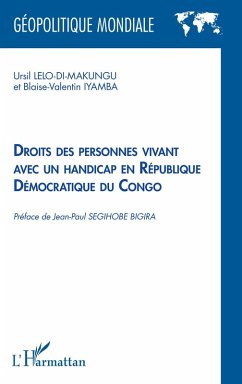 Cover Droits des personnes vivant avec un handicap en République Démocratique du Congo (eBook, PDF)