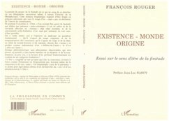 Cover Existence, monde, origine (eBook, PDF)