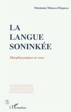 Cover La langue soninké (eBook, PDF)