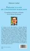 Prélude à la fin de l'occupation marocaine (en arabe) (eBook, PDF)
