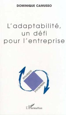 Cover L'ADAPTABILITÉ, UN DÉFI POUR L'ENTREPRISE (eBook, PDF)