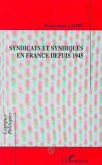 Syndicats et syndiqués en France depuis 1945 (eBook, PDF)