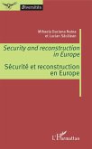 Security and reconstruction in Europe (eBook, ePUB)