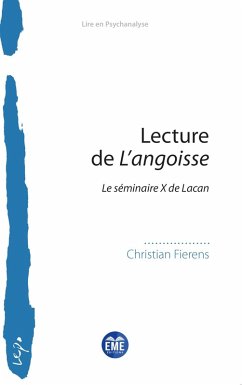 Cover Lecture de L'angoisse (eBook, PDF)