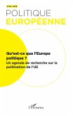 Qu'est-ce que l'Europe politique ? (eBook, ePUB)