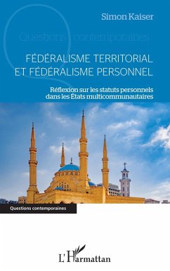 Cover Fédéralisme territorial et fédéralisme personnel (eBook, ePUB)