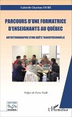 Parcours d'une formatrice d'enseignants au Québec (eBook, PDF)