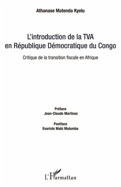 Cover L'introduction de la TVA en République Démocratique du Congo (eBook, PDF)