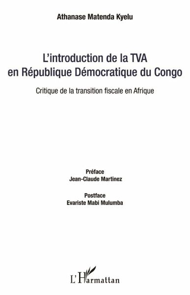 L'introduction de la TVA en République Démocratique du Congo (eBook, PDF)